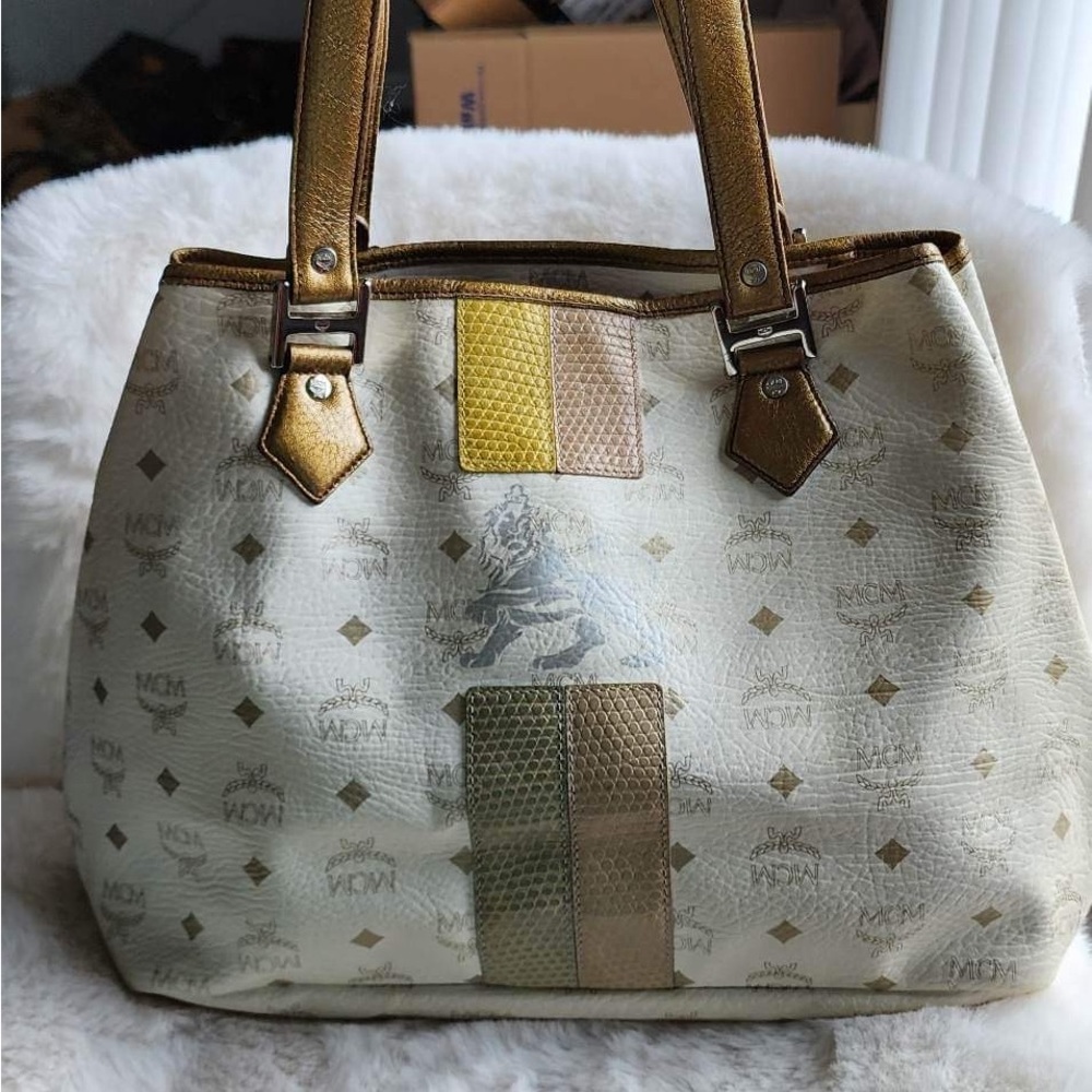 Mcm tote bag